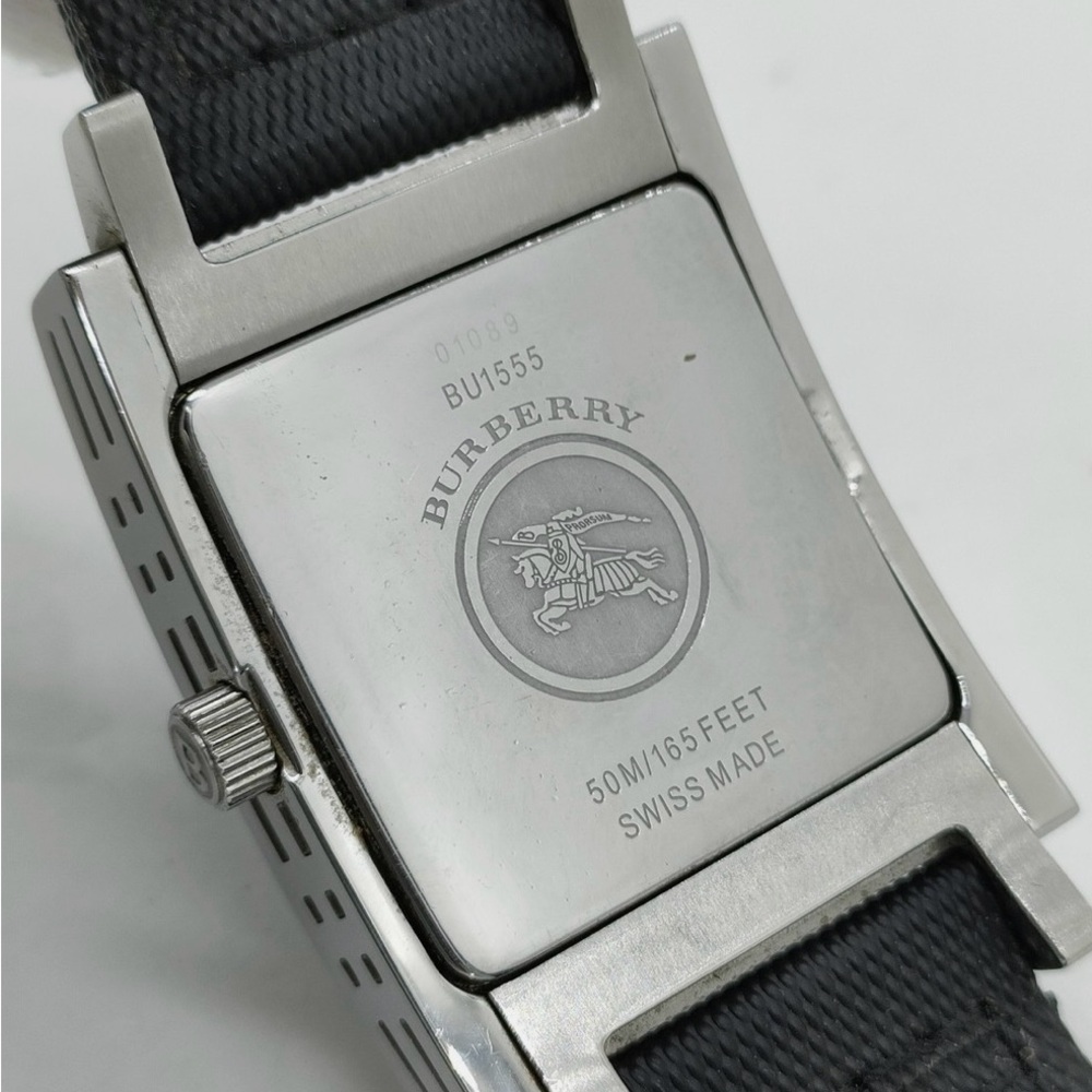Burberry Men's Watch with Black Dial and Silver Case - Picture 7 of 9